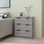 ΝΤΟΥΛΑΠΙ ΓΚΡΙ SONOMA 60 X 30 X 70 ΕΚ. ΑΠΟ ΕΠΕΞΕΡΓΑΣΜΕΝΟ ΞΥΛΟ 816986