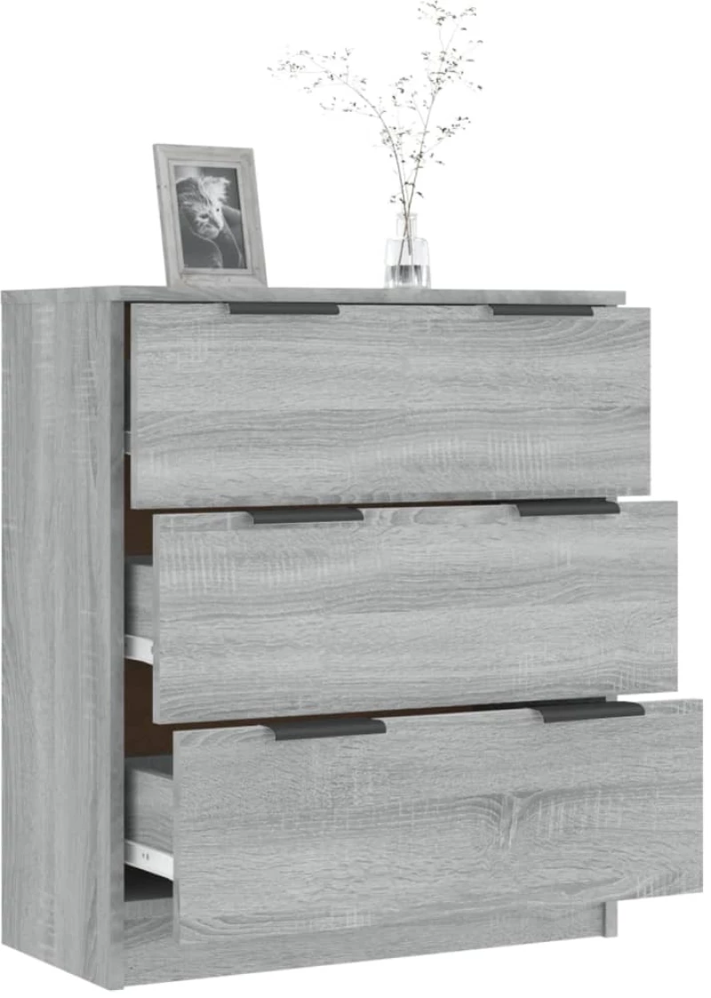 ΝΤΟΥΛΑΠΙ ΓΚΡΙ SONOMA 60 X 30 X 70 ΕΚ. ΑΠΟ ΕΠΕΞΕΡΓΑΣΜΕΝΟ ΞΥΛΟ 816986