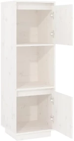 ΝΤΟΥΛΑΠΙ ΨΗΛΟ ΛΕΥΚΟ 38 X 35 X 117 ΕΚ. ΑΠΟ ΜΑΣΙΦ ΞΥΛΟ ΠΕΥΚΟΥ 814360