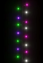 ΦΩΤΑΚΙΑ COMPACT ΜΕ 1000 LED ΠΑΣΤΕΛ ΠΟΛΥΧΡΩΜΑ 10 Μ. ΑΠΟ PVC 343263