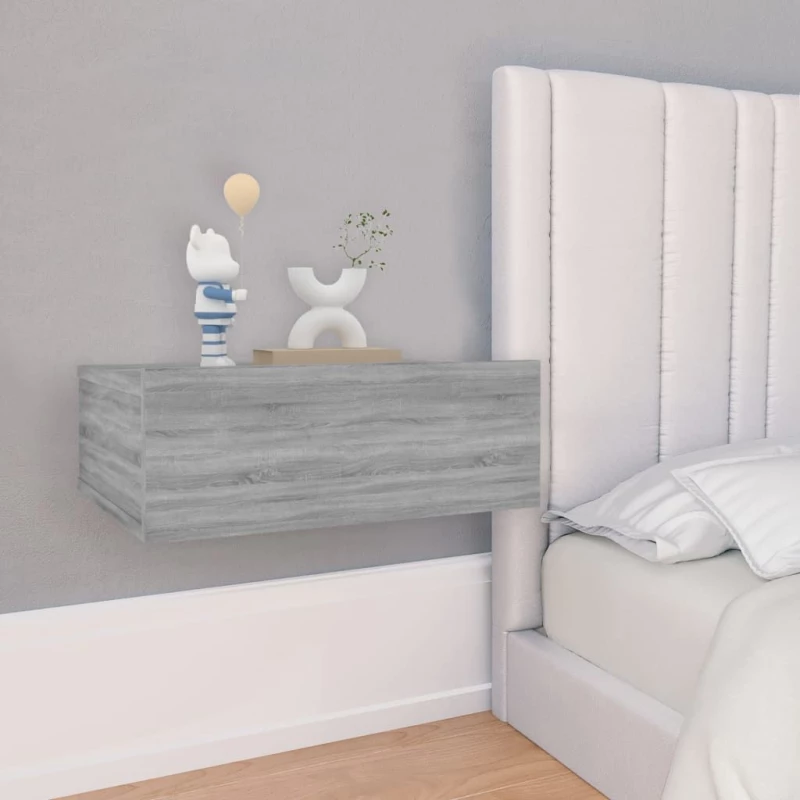 ΚΟΜΟΔΙΝΟ ΚΡΕΜΑΣΤΟ ΓΚΡΙ SONOMA 40X30X15 ΕΚ. ΕΠΕΞΕΡΓΑΣΜΕΝΟ ΞΥΛΟ 815284