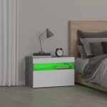 ΚΟΜΟΔΙΝΑ ΜΕ LED ΓΚΡΙ SONOMA 60 X 35 X 40 ΕΚ. 3152828