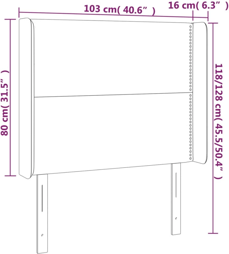 ΚΕΦΑΛΑΡΙ ΜΕ ΠΤΕΡΥΓΙΑ ΛΕΥΚΟ 103X16X118/128 ΕΚ.ΣΥΝΘ. ΔΕΡΜΑ 3119525