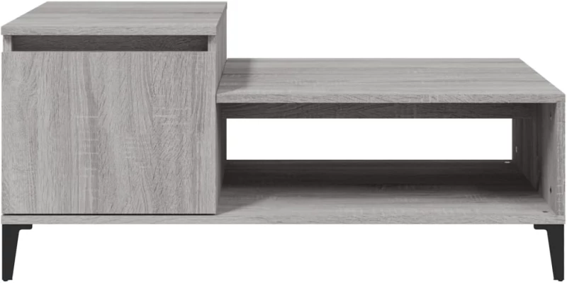ΤΡΑΠΕΖΑΚΙ ΣΑΛΟΝΙΟΥ ΓΚΡΙ SONOMA 100X50X45 ΕΚ. ΕΠΕΞΕΡΓΑΣΜΕΝΟ ΞΥΛΟ 821138