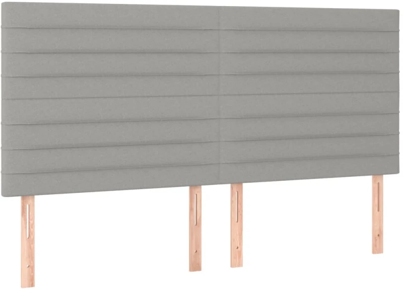 ΚΡΕΒΑΤΙ BOXSPRING ΜΕ ΣΤΡΩΜΑ & LED ΑΝ.ΓΚΡΙ 200X200ΕΚ. ΥΦΑΣΜΑΤΙΝΟ 3134981