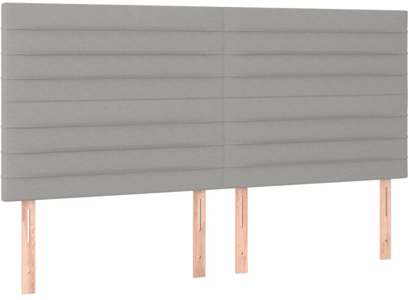 ΚΡΕΒΑΤΙ BOXSPRING ΜΕ ΣΤΡΩΜΑ ΑΝΟΙΧΤΟ ΓΚΡΙ 200X200 ΕΚ. ΥΦΑΣΜΑΤΙΝΟ 3137261