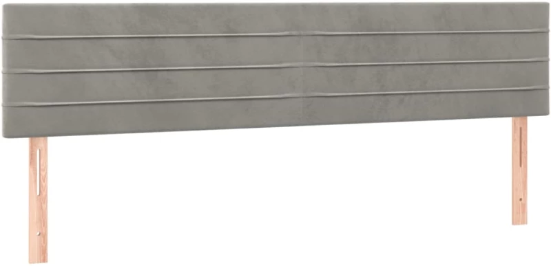 ΚΡΕΒΑΤΙ BOXSPRING ΜΕ ΣΤΡΩΜΑ ΑΝΟΙΧΤΟ ΓΚΡΙ 200X200 ΕΚ. ΒΕΛΟΥΔΙΝΟ 3141383