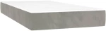 ΚΡΕΒΑΤΙ BOXSPRING ΜΕ ΣΤΡΩΜΑ ΑΝΟΙΧΤΟ ΓΚΡΙ 200X200 ΕΚ. ΒΕΛΟΥΔΙΝΟ 3143103