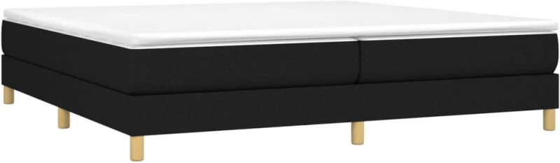 ΚΡΕΒΑΤΙ BOXSPRING ΜΕ ΣΤΡΩΜΑ ΜΑΥΡΟ 200X200 ΕΚ. ΥΦΑΣΜΑΤΙΝΟ 3144201