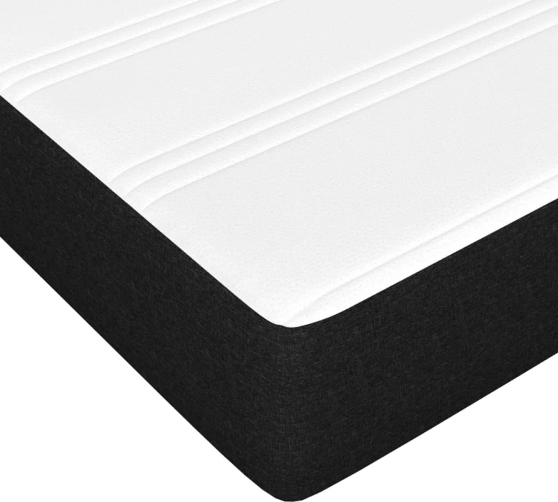 ΚΡΕΒΑΤΙ BOXSPRING ΜΕ ΣΤΡΩΜΑ ΜΑΥΡΟ 200X200 ΕΚ. ΥΦΑΣΜΑΤΙΝΟ 3144201