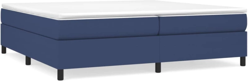 ΚΡΕΒΑΤΙ BOXSPRING ΜΕ ΣΤΡΩΜΑ ΜΠΛΕ 200X200 ΕΚ. ΥΦΑΣΜΑΤΙΝΟ 3144453