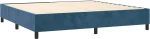 ΚΡΕΒΑΤΙ BOXSPRING ΜΕ ΣΤΡΩΜΑ ΣΚΟΥΡΟ ΜΠΛΕ 200X200 ΕΚ. ΒΕΛΟΥΔΙΝΟ 3144703