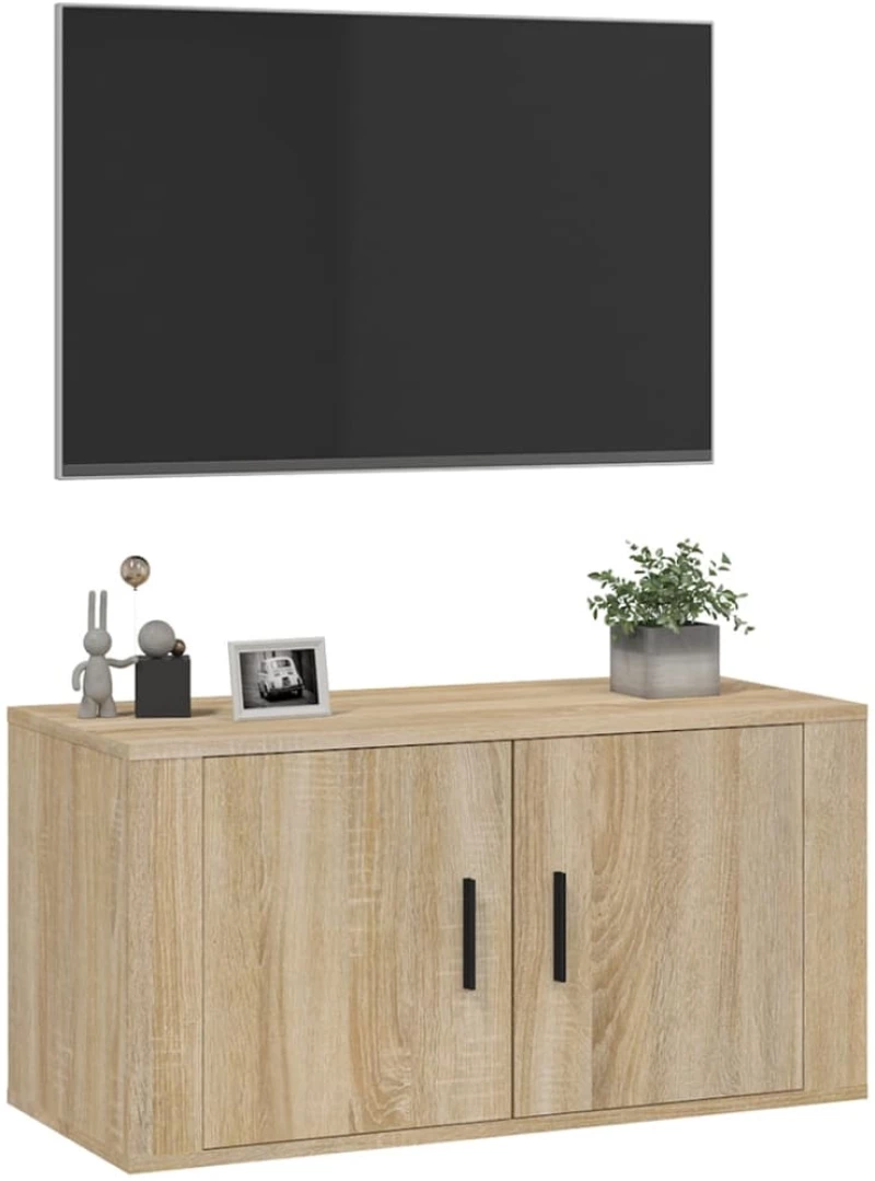 ΈΠΙΠΛΟ ΤΗΛΕΟΡΑΣΗΣ ΕΠΙΤΟΙΧΙΟ SONOMA ΔΡΥΣ 80X34,5X40 ΕΚ. 816627