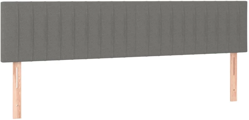 ΚΡΕΒΑΤΙ BOXSPRING ΜΕ ΣΤΡΩΜΑ & LED ΣΚ.ΓΚΡΙ 200X200ΕΚ. ΥΦΑΣΜΑΤΙΝΟ 3133342