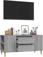 ΈΠΙΠΛΟ ΤΗΛΕΟΡΑΣΗΣ ΓΚΡΙ SONOMA 102X44,5X50 ΕΚ. ΑΠΟ ΕΠΕΞΕΡΓ. ΞΥΛΟ 819602