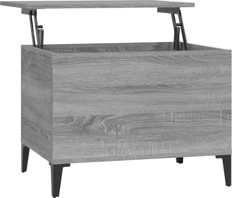 ΤΡΑΠΕΖΑΚΙ ΣΑΛΟΝΙΟΥ ΓΚΡΙ SONOMA 60X44,5X45ΕΚ. ΕΠΕΞΕΡΓΑΣΜΕΝΟ ΞΥΛΟ 819578