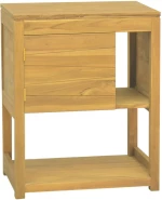 ΈΠΙΠΛΟ ΜΠΑΝΙΟΥ 60X40X75 ΕΚ. ΑΠΟ ΜΑΣΙΦ ΞΥΛΟ TEAK 338237