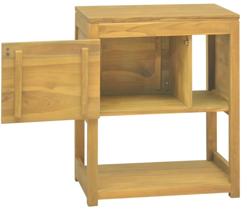 ΈΠΙΠΛΟ ΜΠΑΝΙΟΥ 60X40X75 ΕΚ. ΑΠΟ ΜΑΣΙΦ ΞΥΛΟ TEAK 338237
