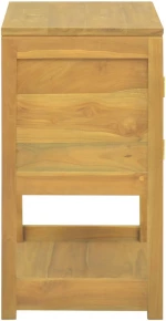 ΈΠΙΠΛΟ ΜΠΑΝΙΟΥ 60X40X75 ΕΚ. ΑΠΟ ΜΑΣΙΦ ΞΥΛΟ TEAK 338237