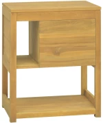 ΈΠΙΠΛΟ ΜΠΑΝΙΟΥ 60X40X75 ΕΚ. ΑΠΟ ΜΑΣΙΦ ΞΥΛΟ TEAK 338237
