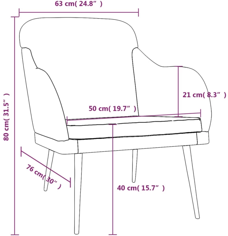ΠΟΛΥΘΡΟΝΑ ΜΑΥΡΗ 63 X 76X 80 ΕΚ. ΒΕΛΟΥΔΙΝΗ 351459