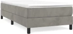 ΠΛΑΙΣΙΟ ΚΡΕΒΑΤΙΟΥ BOXSPRING ΑΝΟΙΧΤΟ ΓΚΡΙ 80X200 ΕΚ. ΒΕΛΟΥΔΙΝΟ 3120736