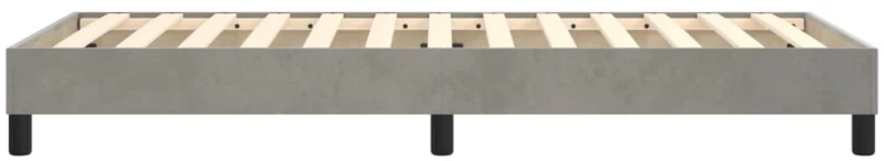 ΠΛΑΙΣΙΟ ΚΡΕΒΑΤΙΟΥ BOXSPRING ΑΝΟΙΧΤΟ ΓΚΡΙ 80X200 ΕΚ. ΒΕΛΟΥΔΙΝΟ 3120736