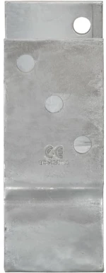 ΣΤΗΡΙΓΜΑΤΑ ΠΕΡΙΦΡΑΞΗΣ 6 ΤΕΜ. ΑΣΗΜΙ 9X6X15 ΕΚ. ΓΑΛΒΑΝΙΣΜ. ΑΤΣΑΛΙ 145333