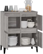 ΝΤΟΥΛΑΠΙ ΓΚΡΙ SONOMA 60X35X70 ΕΚ. ΑΠΟ ΕΠΕΞΕΡΓΑΣΜΕΝΟ ΞΥΛΟ 821170