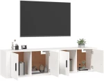 ΈΠΙΠΛΑ ΤΗΛΕΟΡΑΣΗΣ ΕΠΙΤΟΙΧΙΑ 2 ΤΕΜ. ΛΕΥΚΑ 80 X 34,5 X 40 ΕΚ. 3188350