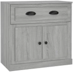 ΜΠΟΥΦΕΣ ΓΚΡΙ SONOMA 70X35,5X67,5 ΕΚ. ΑΠΟ ΕΠΕΞΕΡΓΑΣΜΕΝΟ ΞΥΛΟ 816430