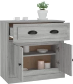 ΜΠΟΥΦΕΣ ΓΚΡΙ SONOMA 70X35,5X67,5 ΕΚ. ΑΠΟ ΕΠΕΞΕΡΓΑΣΜΕΝΟ ΞΥΛΟ 816430