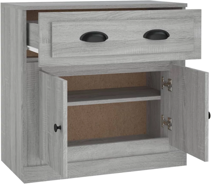 ΜΠΟΥΦΕΣ ΓΚΡΙ SONOMA 70X35,5X67,5 ΕΚ. ΑΠΟ ΕΠΕΞΕΡΓΑΣΜΕΝΟ ΞΥΛΟ 816430