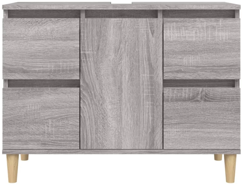 ΝΤΟΥΛΑΠΙ ΝΙΠΤΗΡΑ ΓΚΡΙ SONOMA 80 X 33 X 60ΕΚ. ΕΠΕΞΕΡΓΑΣΜΕΝΟ ΞΥΛΟ 821274