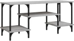 ΈΠΙΠΛΟ ΤΗΛΕΟΡΑΣΗΣ ΓΚΡΙ SONOMA 102X35X45,5 ΕΚ. ΑΠΟ ΕΠΕΞΕΡΓ. ΞΥΛΟ 826333