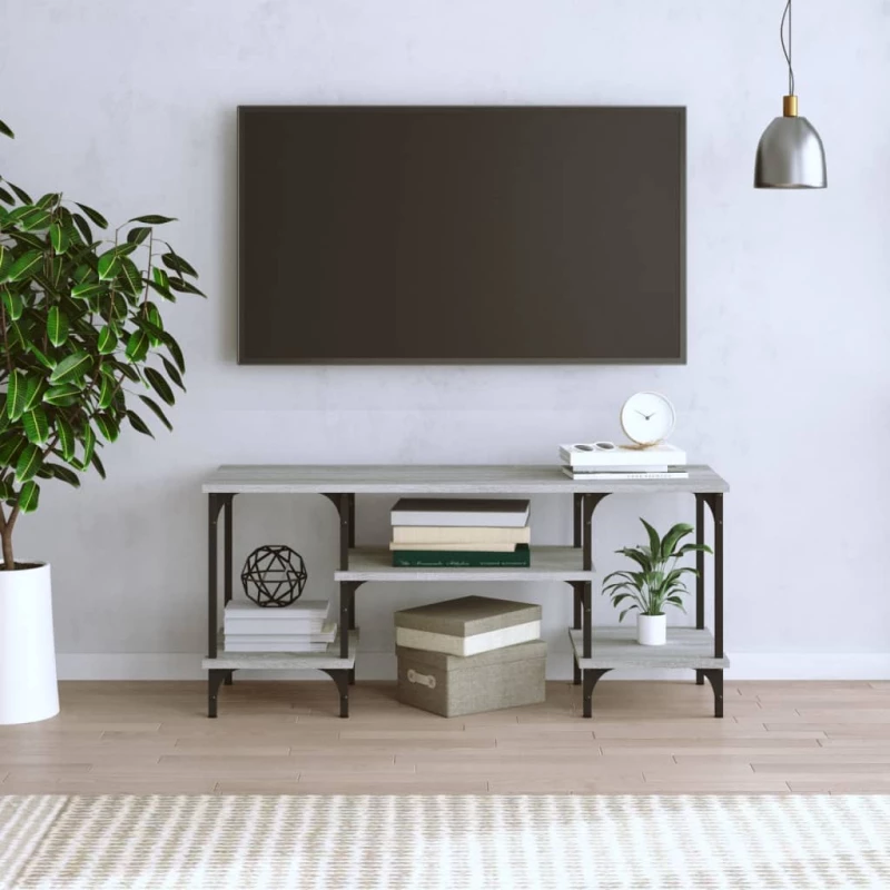 ΈΠΙΠΛΟ ΤΗΛΕΟΡΑΣΗΣ ΓΚΡΙ SONOMA 102X35X45,5 ΕΚ. ΑΠΟ ΕΠΕΞΕΡΓ. ΞΥΛΟ 826333