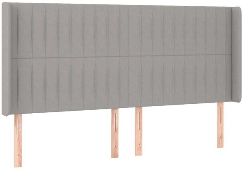 ΚΡΕΒΑΤΙ BOXSPRING ΜΕ ΣΤΡΩΜΑ & LED ΑΝ.ΓΚΡΙ 200X200ΕΚ. ΥΦΑΣΜΑΤΙΝΟ 3139061