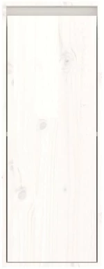 ΝΤΟΥΛΑΠΙ ΤΟΙΧΟΥ ΛΕΥΚΟ 30 X 30 X 80 ΕΚ. ΑΠΟ ΜΑΣΙΦ ΞΥΛΟ ΠΕΥΚΟΥ 813497
