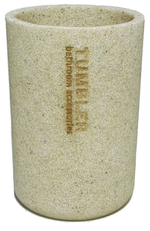 Ποτηροθήκη Μπεζ Polyresin/Ξύλο