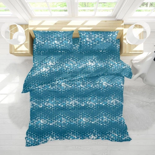 Σετ Σεντόνια Υπέρδιπλα με Λάστιχο 160x200+25 Κάρτερ Πετρόλ