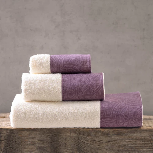 CHARISMA ΜΟΒ - ΣΕΤ ΠΕΤΣΕΤΕΣ 3ΤΕΜ. ΣΕΤ 3 ΤΕΜΑΧΙΩΝ (30X50, 50X90, 80X150) ΣΥΣΚΕΥΑΣΙΑ ΣΑΚΟΥΛΑΣ ΕΚΡΟΥ-ΜΟΒ