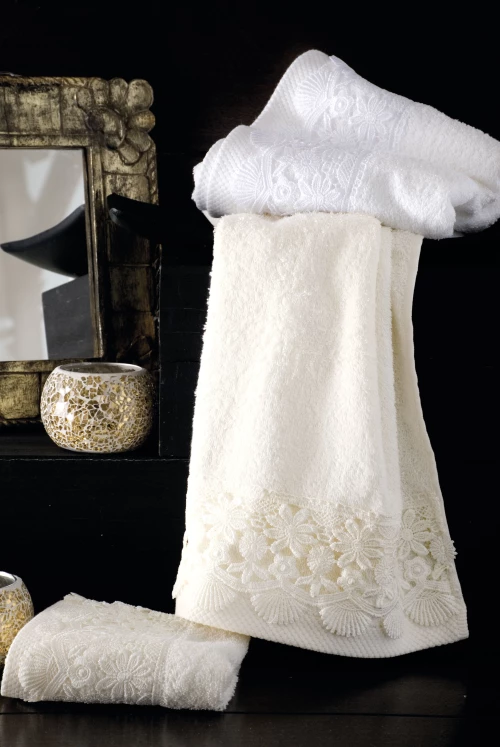 OLIVINE - ΣΕΤ ΠΕΤΣΕΤΕΣ 3ΤΕΜ. ΛΕΥΚΟ