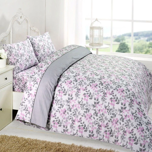 Σετ Πάπλωμα Ημίδιπλο 180x240 Premium 5008 Γκρι