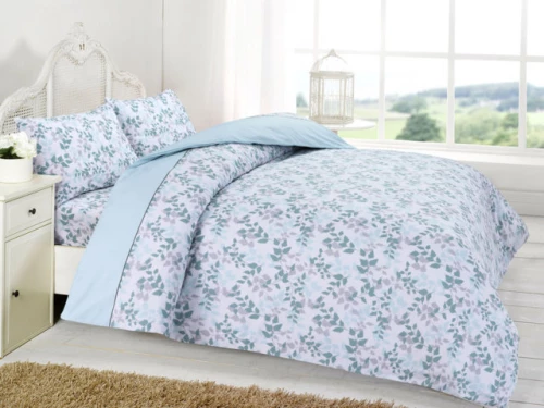 Σετ Σεντόνια Ημίδιπλα 180x270 Premium 5008 Μέντα