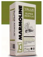 Ακρυλική Κόλλα Πλακιδίων Marmoline Value Super Acrylic 25kg ΛΕΥΚΟ ΧΡΩΜΑ