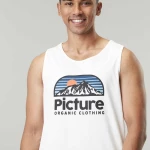 Αμάνικη Μπλούζα Picture Authentic White