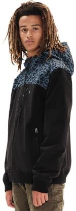 Μπουφάν Emerson 222.EM10.50 Black Blue