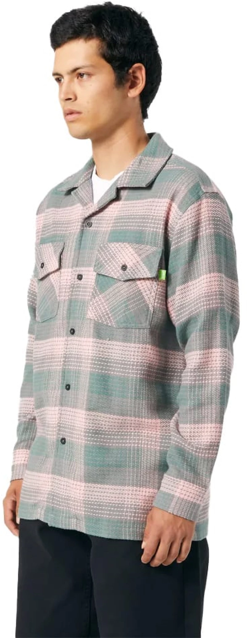 Πουκάμισο HUF Smash Pink