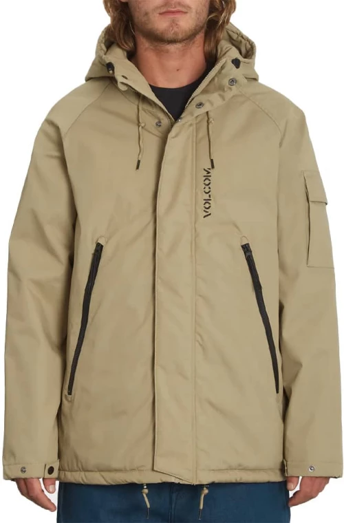 Μπουφάν Volcom Stoke Stone Khaki