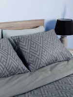 Μαξιλαροθήκες Cotton Feelings 2036 Grey 50X70